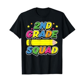 2nd Grade Squad, Teacher & Student Matching, Back To School T-Shirt for Men Women Kids