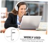 Parliky Headphone Hanger Hook Adjustable Desk Mount Clip for Headsets