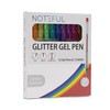 NOTEFUL Glitter Gel Pen Set – Smooth, Vibrant Ink for