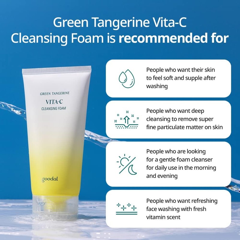 Goodal [Goodal]Green Tangerine Vita C Deep Cleansing Foam (25AD) 150ml