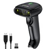 USB Wireless Barcode Scanner,Symcode 2.4GHz Handheld Automatic 1D Laser Barcode