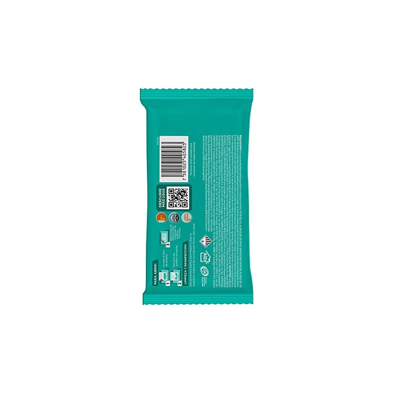 Cloralex Toallitas Desinfectantes Fresco Aroma Sin Cloro 84 Pzs