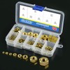 Glarks 160Pcs Metric M2 M2.5 M3 M4 M5 M6 M8