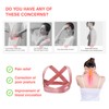 MaNeaz M Pink Colour Back Straightener Back Support Belt Breathable