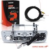 A-Premium Upgraded Metal Tailgate Handle Liftgate Latch Handle with Keyhole