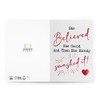 Empowering Greeting Card - She Believed She Could and Then