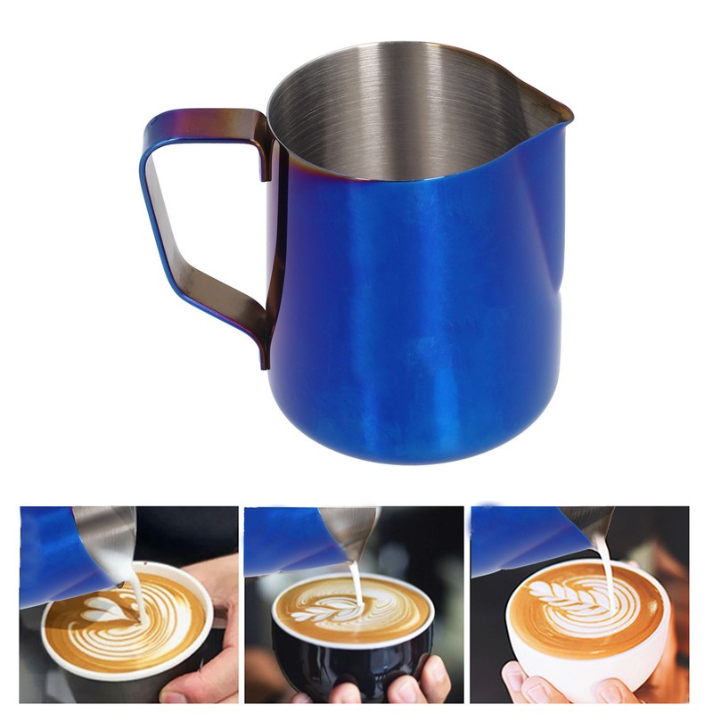 Stainless Steel Frothing Pitcher Milk Coffee Frothing Cup with Inner