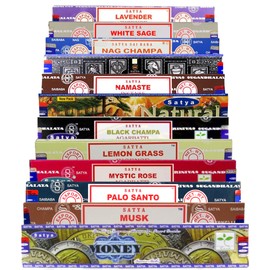 Mixture of incense sticks for Satya 12 (Mix 12 Set 6)
