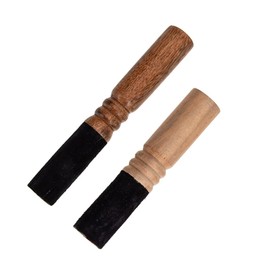 COHEALI 2 Uds Cuenco de Canto Tibetano Mazo de Madera Buda Palo de Cuenco de Sonido para Meditación Yoga Relajación