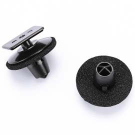 OAUTOO 25pcs Rocker Panel Moulding Clip with Sealer for Nissan 76882-EG01A