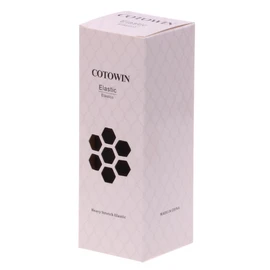 COTOWIN 6-inch Wide Black Knit Heavy Stretch High Elasticity Elastic Band 2-Yard