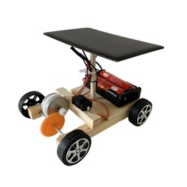 Solar Car Model Kits to Build, Science Experiment Kit for Applicable to Youth Age, Robotic Stem Project Build,Educational DIY STEM Set