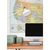 US and World Map Bundle Wall Decals, WP4430