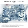 LumiSyne Silk Scarf Necklace Women Narrow Long Neckerchief With Pearl