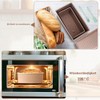 Bread Baking Mould with Lid, Rectangular Rose Gold, Toast Bread