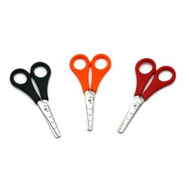 GRÄWE® Kinder-Bastelscheren 25 Stück farb. sortiert rot schwarz orange