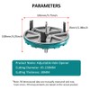 SIUKE Universal Woodworking Hole Opener, Adjustable Punch Saw Tool, 45-130MM,