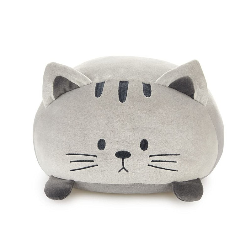 balvi Kitty Cat-Shaped Cushion Comfortable and Very Soft Polyester