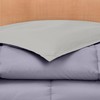 Modern Threads Down Alternative Reversible Comforter Purple/Silver California King
