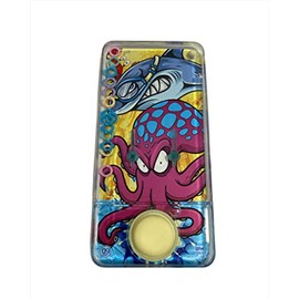 Mini Water Games Water Games Rings for Girls Boys Travel Aguaplay Water Geme, Aqua Play (Octopus)