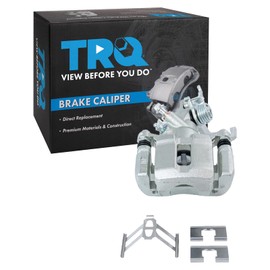TRQ Rear Left Brake Caliper w/Bracket Drivers Side Compatible with 2004-2008 Acura TSX 1998-2007 Honda Accord