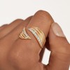 Jenosy 18k Gold-Plated Gold Rings, Gold-plated