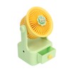 Desk Fan USB Charging Adjustable Angle Cute Portable Multifunction Air