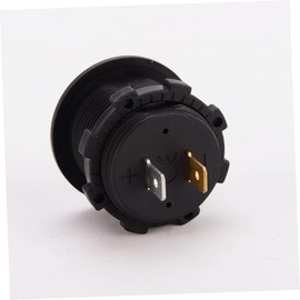 SUPVOX 24v Led Mini Digital Voltmeter for Cars and Motorcycles Dc Voltage Flashing Alarm Display and Easy Installation for Custom Modifications