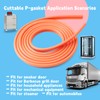 13ft Heat Resistant Silicone P-Gasket Seal Replacement for Smoker Barbecue