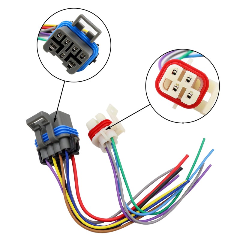 ‎SecosAutoparts 4L60E 4L80E 65E Neutral Safety Switch Pigtails Switch Connectors