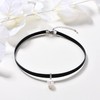 Yonhon Black Pearl Choker Necklace for Women
