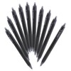 Mitsubishi Pencil Uni-Ball RE Erasable Ballpoint Pen, 0.5, Off Black,