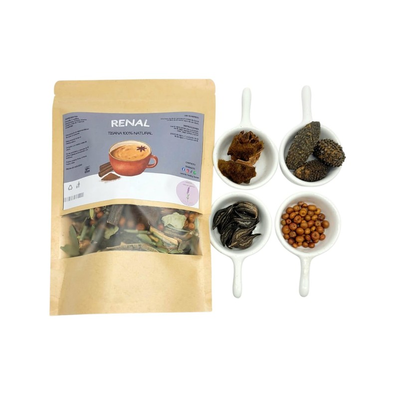 Té Riñon, Cálculos, Piedras, Vias Urinarias, infecciones, Té Herbal Infusion,