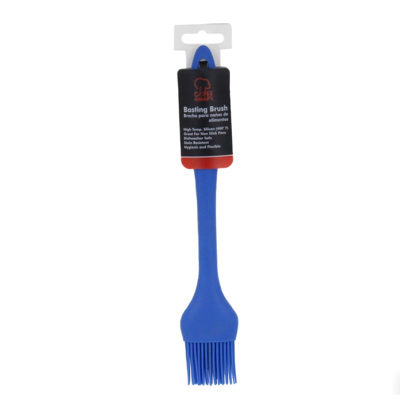 Chef Craft Premium Silicone Basting Brush, 10.25 inch, Blue