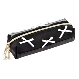 Kamiojapan 224767 Papillon Noir Pen Case, 2 Room Pen Case,