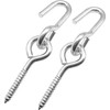 Bathonly 2 Packs Heavy Duty Hooks for Hanging, Hammock Hooks,
