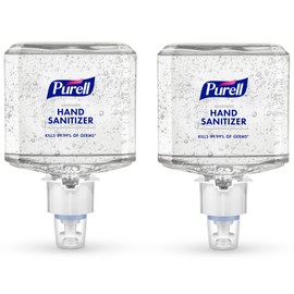 PURELL Advanced Hand Sanitizer Gel, Clean Scent, 1200 mL Refill for PURELL ES6 Automatic Hand Sanitizer Dispenser (Pack of 2) - 6463-02