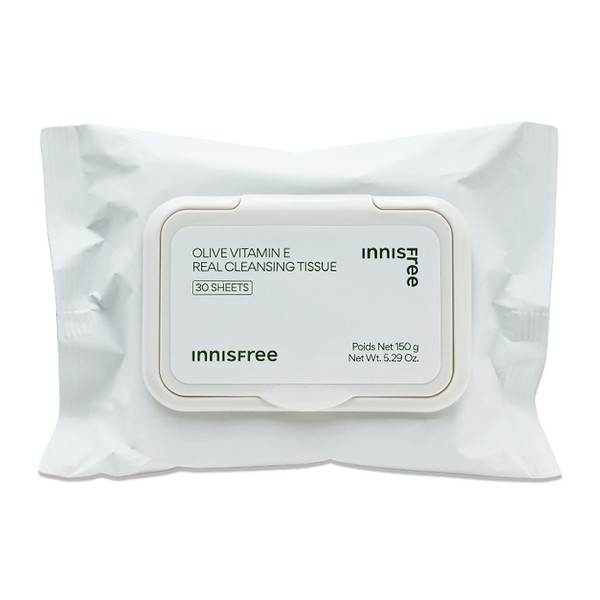 Innisfree Olive Vitamin E Real Cleansing Tissues 30 sheets