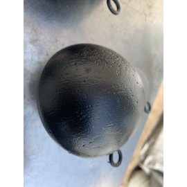 Do It 8 lb pound lead downrigger down rigger cannonball weight 2 eyes new Rubber Coat