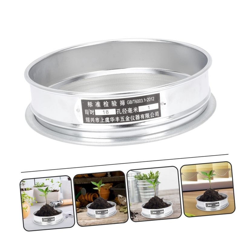 Kisangel Stainless Steel Germination Tray with Lid Stackable Plant Nursery
