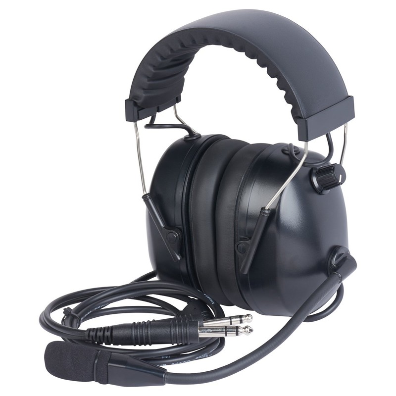 WICOM Aviation Headset - Black
