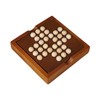 Oshhni Wooden Solitaire Board Game, Educational Family Game, Chess Mind