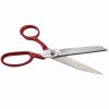 Cutex 8-Inch Tailor Sewing Scissors Shears with Ergonomic Red Handles