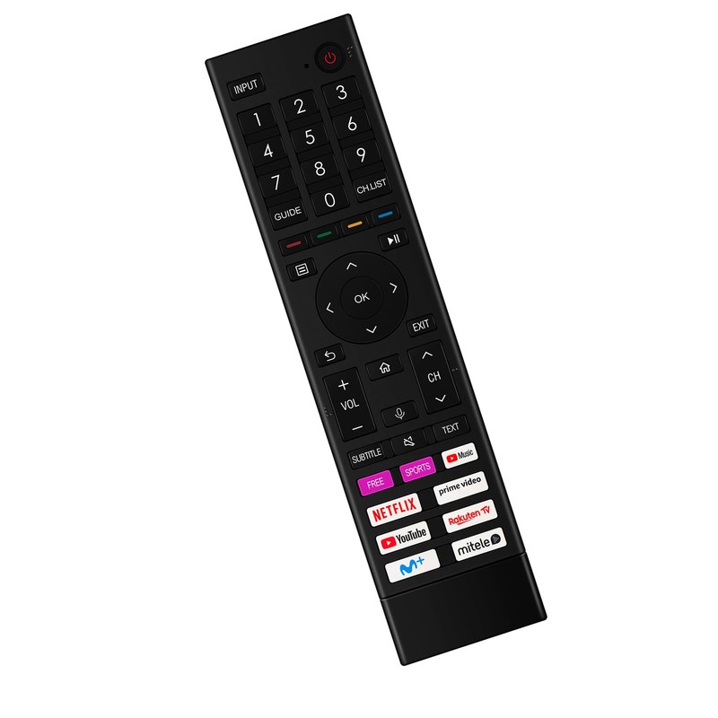 VINABTY ERF3D80H Replacement Remote Control Compatible with Hissense Smart TV