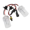 2Pcs Auto Headlight Bulb Headlamp Xenon HID 100W 8000K H7