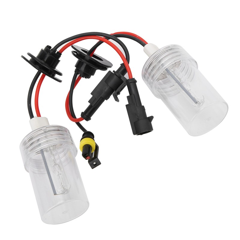 2Pcs Auto Headlight Bulb Headlamp Xenon HID 100W 8000K H7