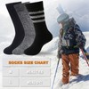 NovForth Thick Thermal Socks for Men, Heated Heavy Warm Socks