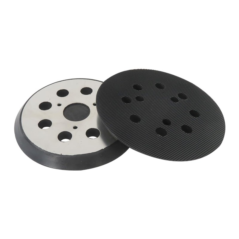 INGQI New 5" 8-Hole Hook and Loop Orbital Sanding Replacement