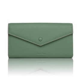 Legato Largo LJ-X0163 Long Wallet, Walnut Botan, MGR, One size
