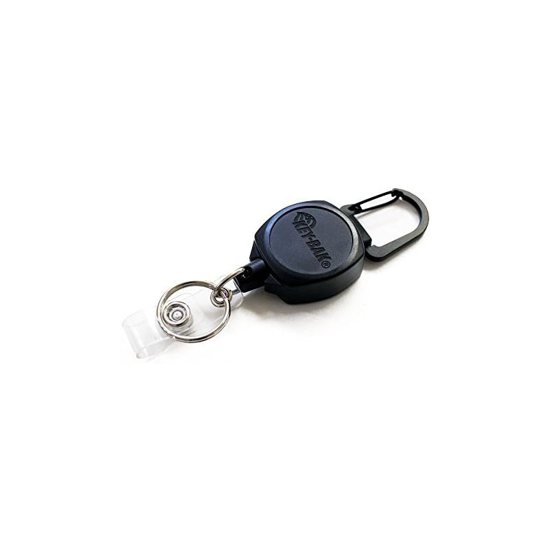 KEY-BAK Carrete para identificación, con cuerda Kevlar retráctil de 61